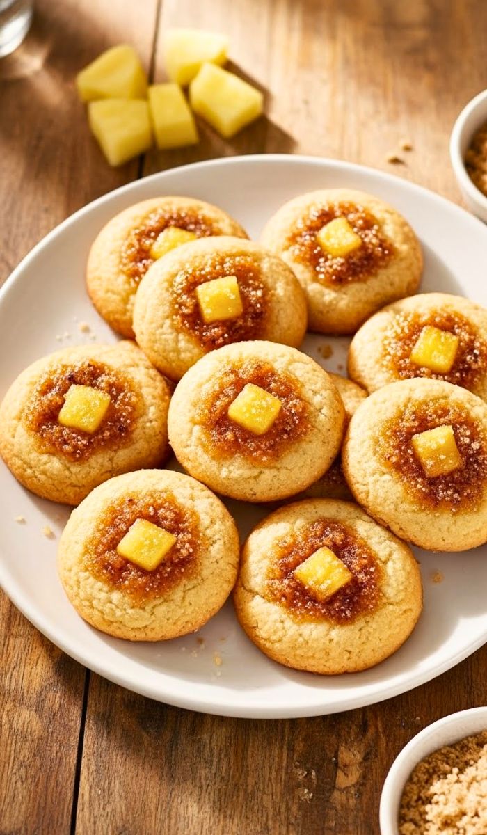 Pineapple Upside Down Sugar Cookies Recipe