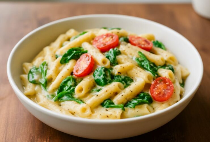 Protein Packed Cottage Cheese Pasta Recipe