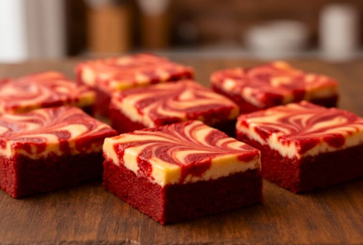 Red Velvet Cheesecake Brownies Recipe