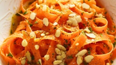 Ribbon Carrot Salad Recipe