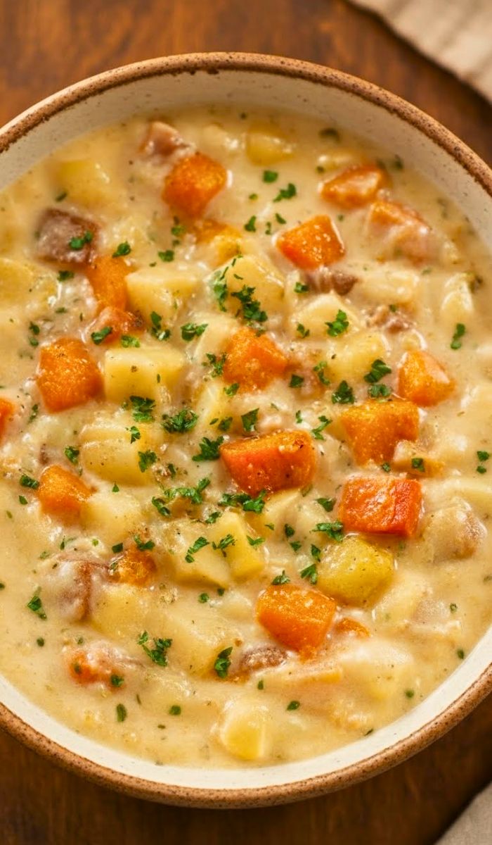 Roasted Root Vegetable Chowder Recipe