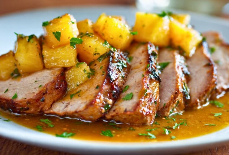 Slow Cooker Pineapple Pork Loin Recipe