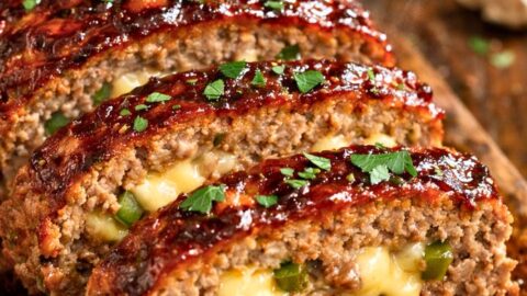 Smoky Jalapeño Popper Meatloaf Recipe