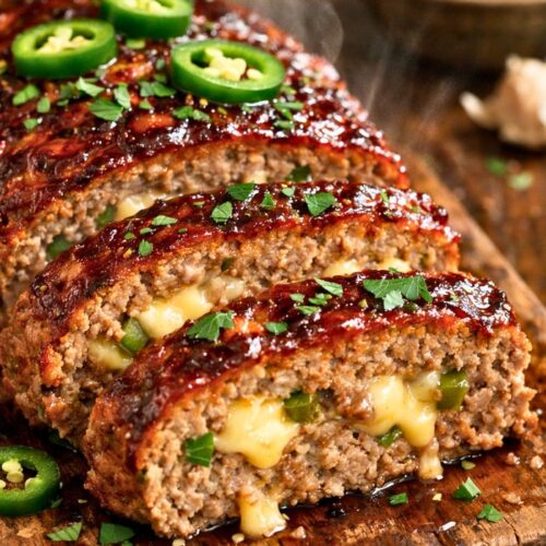Smoky Jalapeño Popper Meatloaf Recipe
