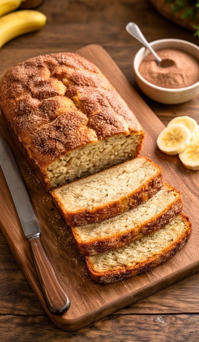 Snickerdoodle Banana Bread Recipe