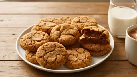 Soft Molasses Cookies Recipe