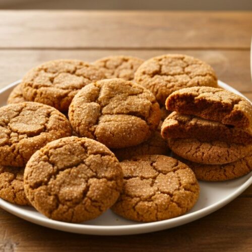 Soft Molasses Cookies Recipe