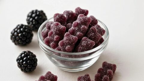 Sour Blackberry Gummy Bears Recipe
