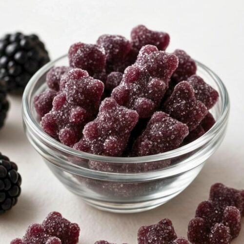 Sour Blackberry Gummy Bears Recipe