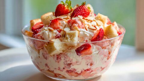 Strawberry Shortcake Fluff Salad Recipe