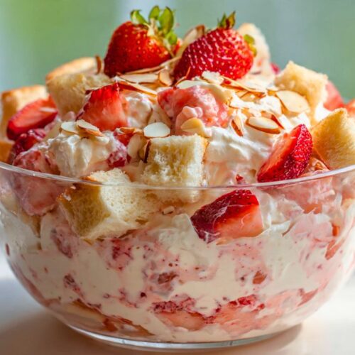 Strawberry Shortcake Fluff Salad Recipe