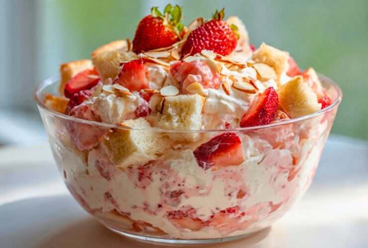 Strawberry Shortcake Fluff Salad Recipe