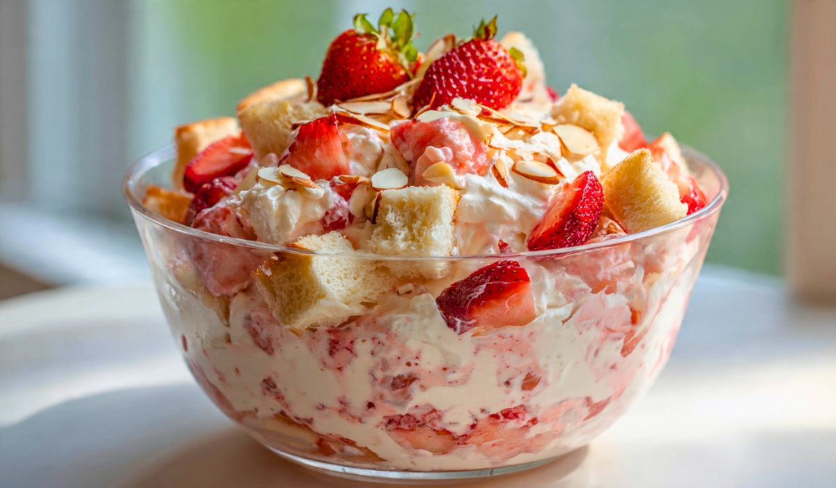 Strawberry Shortcake Fluff Salad Recipe