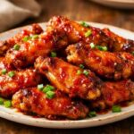 Sweet Chili Glazed Chicken Wings Recipe