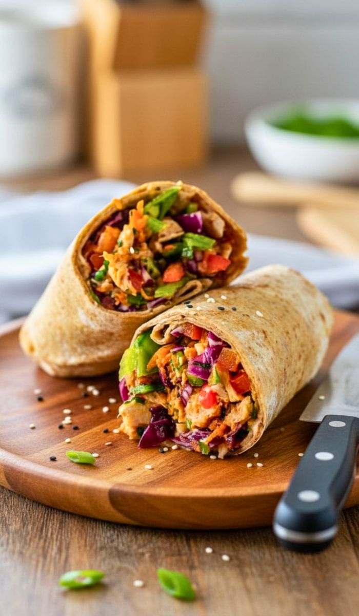 Teriyaki Chicken Wrap Recipe
