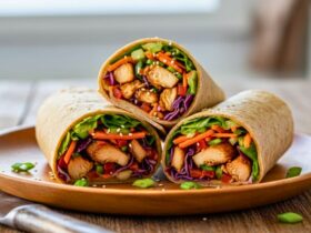 Teriyaki Chicken Wrap Recipe