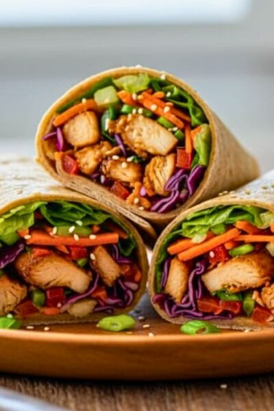 Teriyaki Chicken Wrap Recipe
