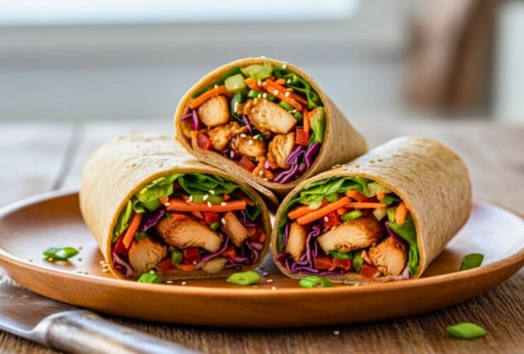 Teriyaki Chicken Wrap Recipe