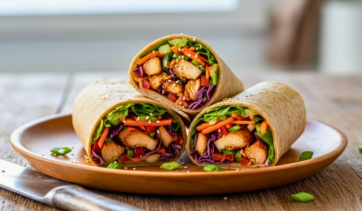 Teriyaki Chicken Wrap Recipe