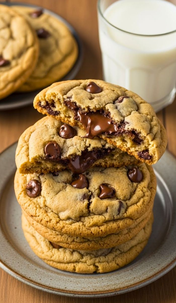 Thick Chewy Chocolate Chip Cookies Recipe