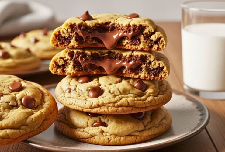 Thick Chewy Chocolate Chip Cookies Recipe