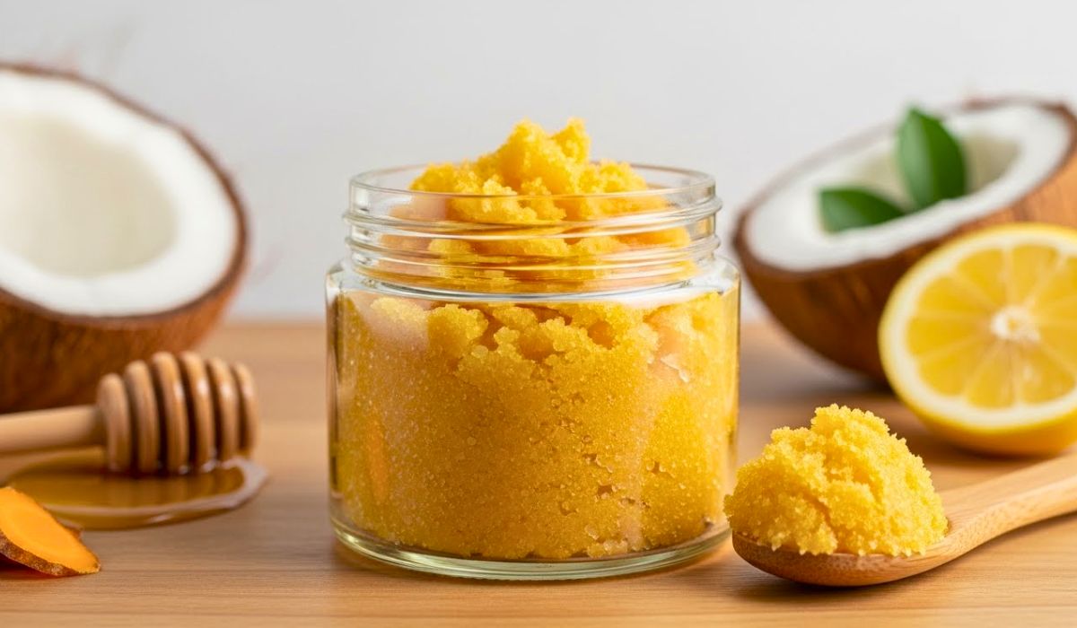 Turmeric Body Scrub Recipe