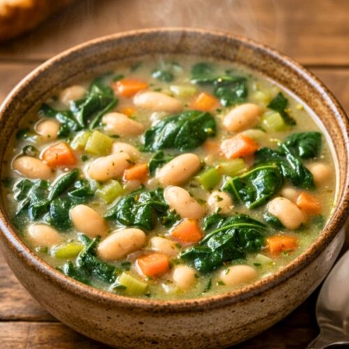 White Bean and Spinach Soup Recipe