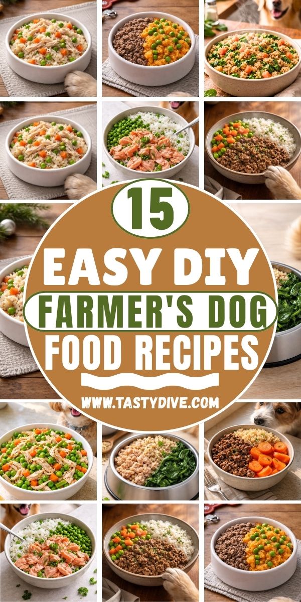 15 DIY Farmer's Dog Food Recipes