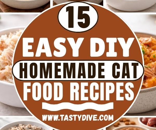 15 DIY Homemade Cat Food Recipes
