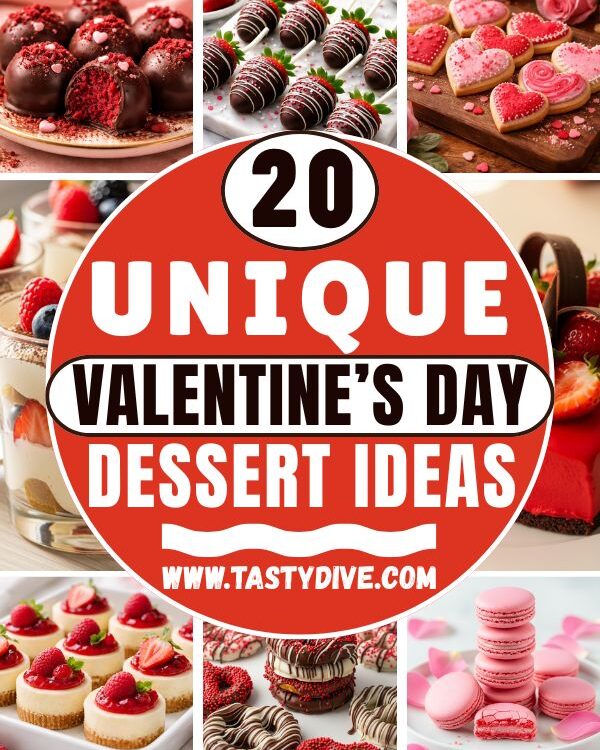 20 Unique Valentine’s Day Dessert Ideas