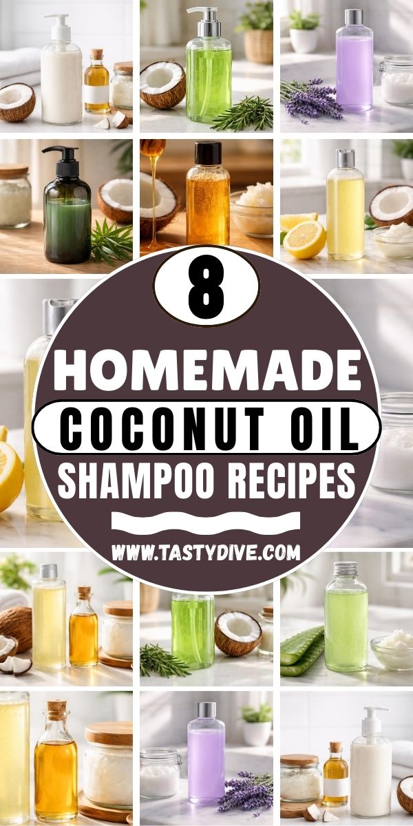 8 Homemade Coconut Oil Shampoo Recipes