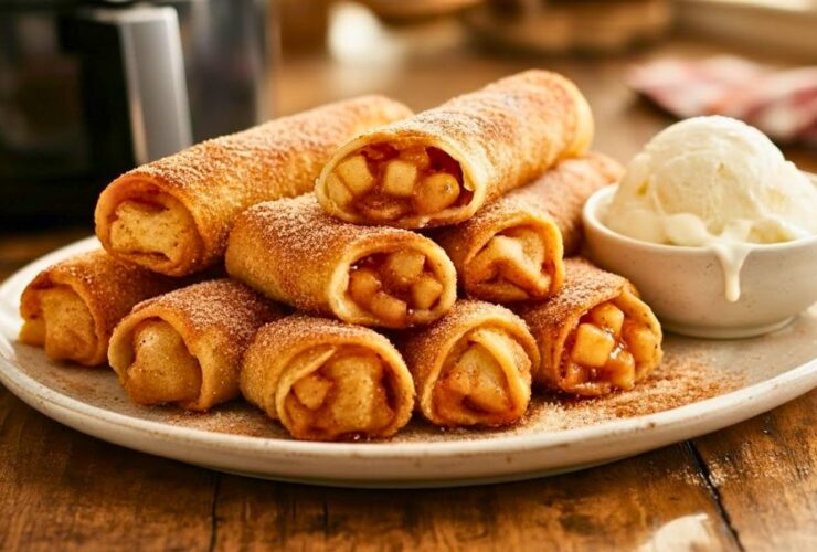 Air Fryer Apple Pie Taquitos Recipe