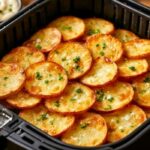 Air Fryer Sliced Potatoes Recipe
