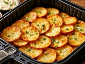 Air Fryer Sliced Potatoes Recipe