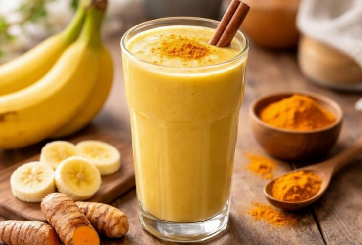 Banana Turmeric Smoothie Recipe