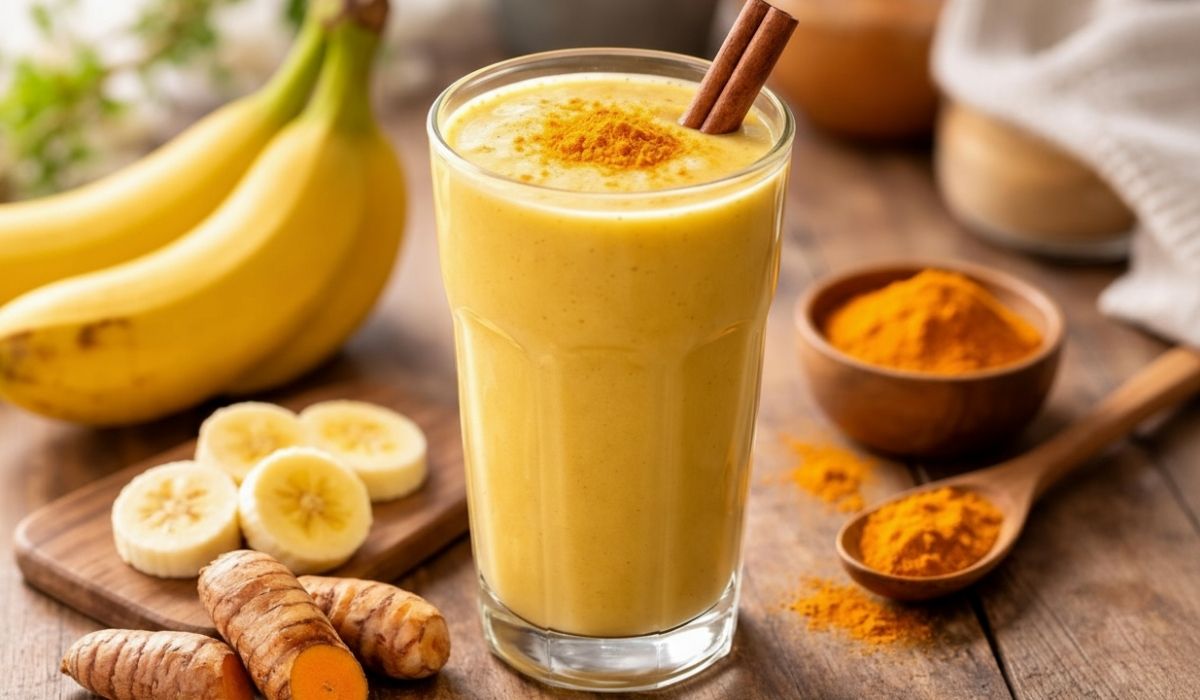 Banana Turmeric Smoothie Recipe