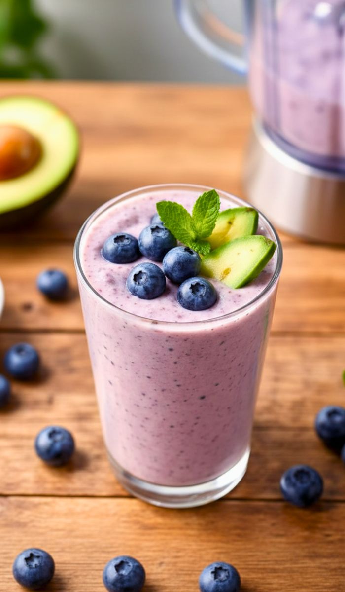 Blueberry Avocado Smoothie Recipe
