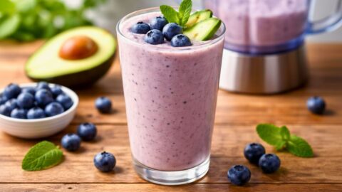 Blueberry Avocado Smoothie Recipe