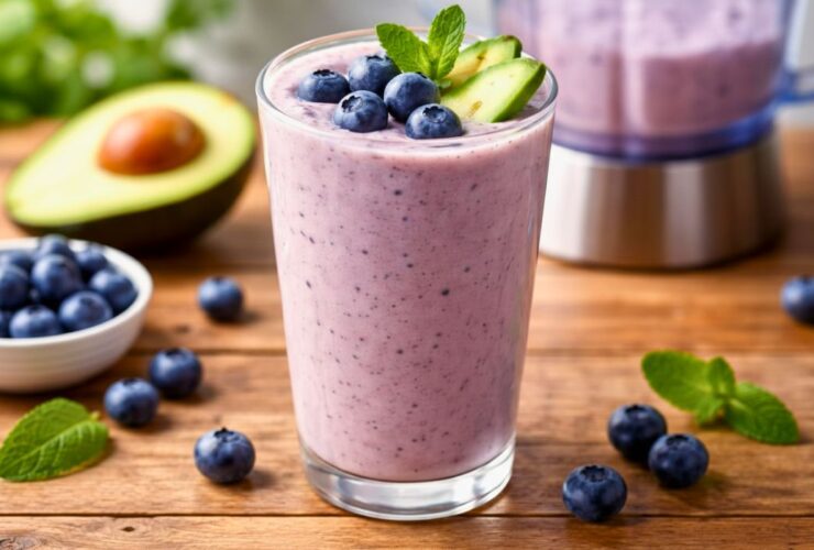 Blueberry Avocado Smoothie Recipe