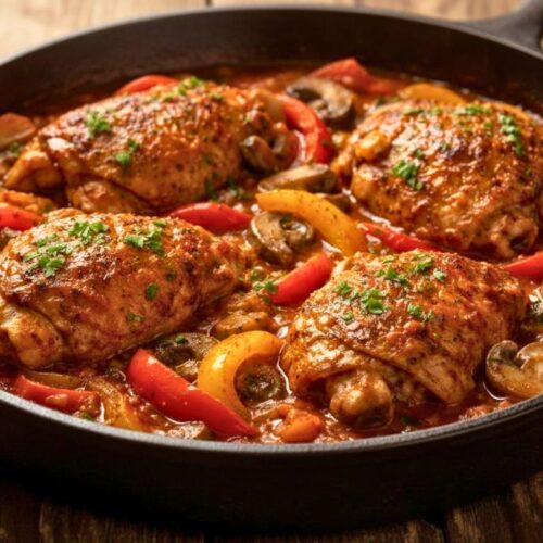 Bobby Flay Chicken Cacciatore Recipe