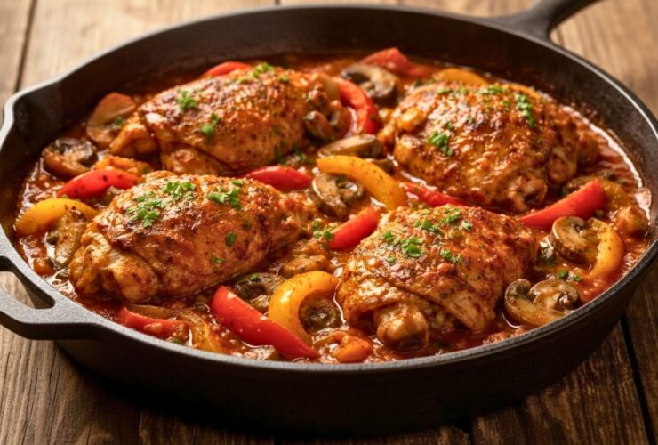 Bobby Flay Chicken Cacciatore Recipe