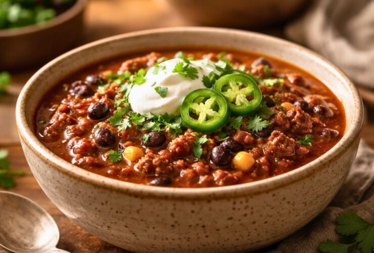 Bobby Flay’s Beef and Black Bean Chili Recipe