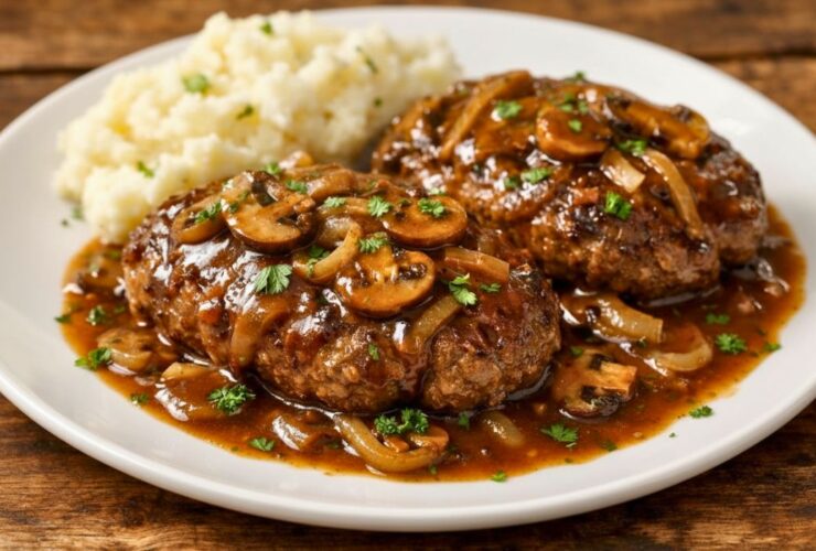 Bobby Flay's Salisbury Steak Recipe