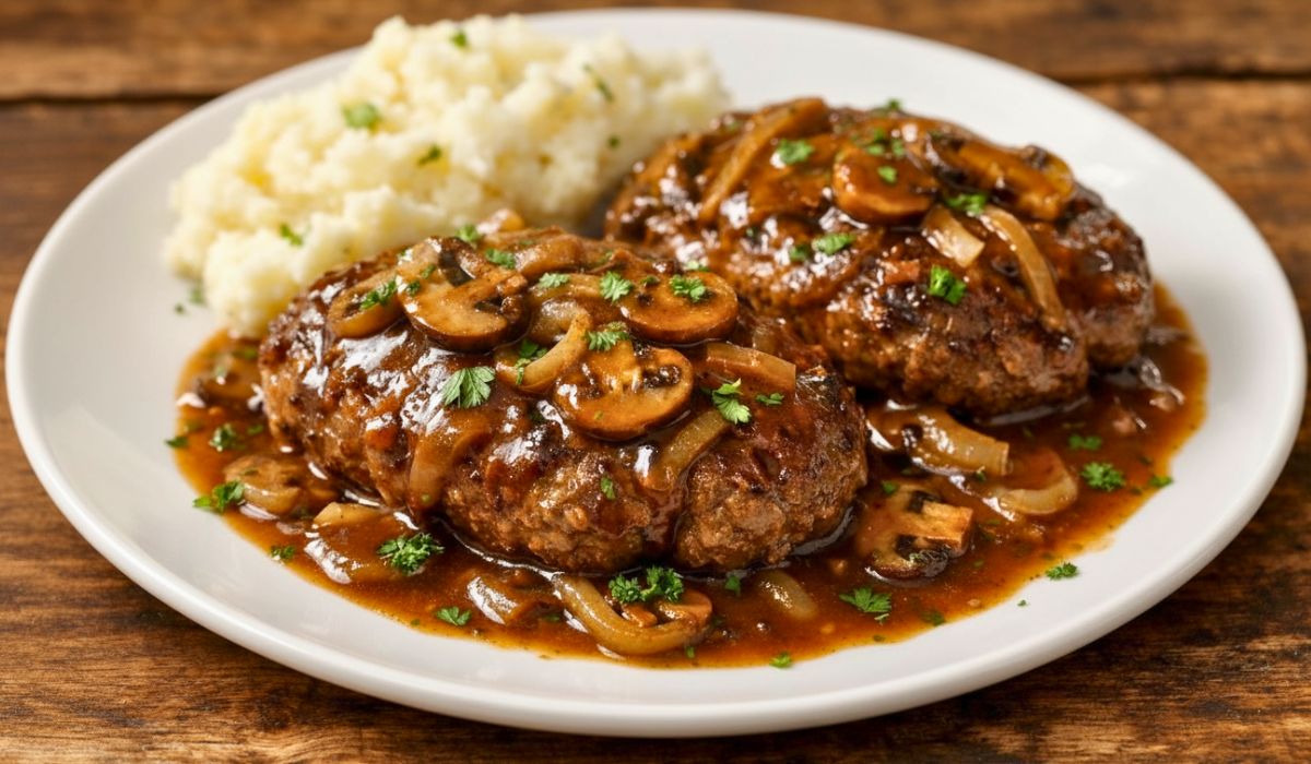 Bobby Flay's Salisbury Steak Recipe