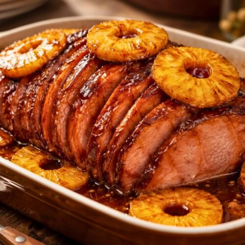 Brown Sugar Pineapple Ham Bake Recipe