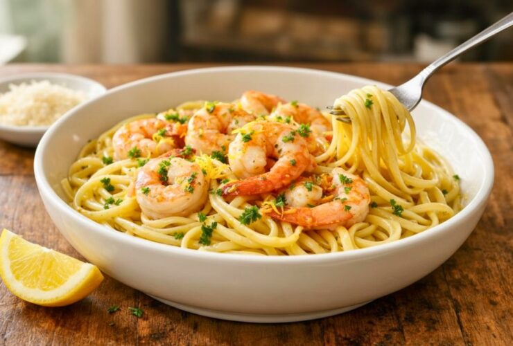 Cheesecake Factory Shrimp Scampi Linguine Recipe