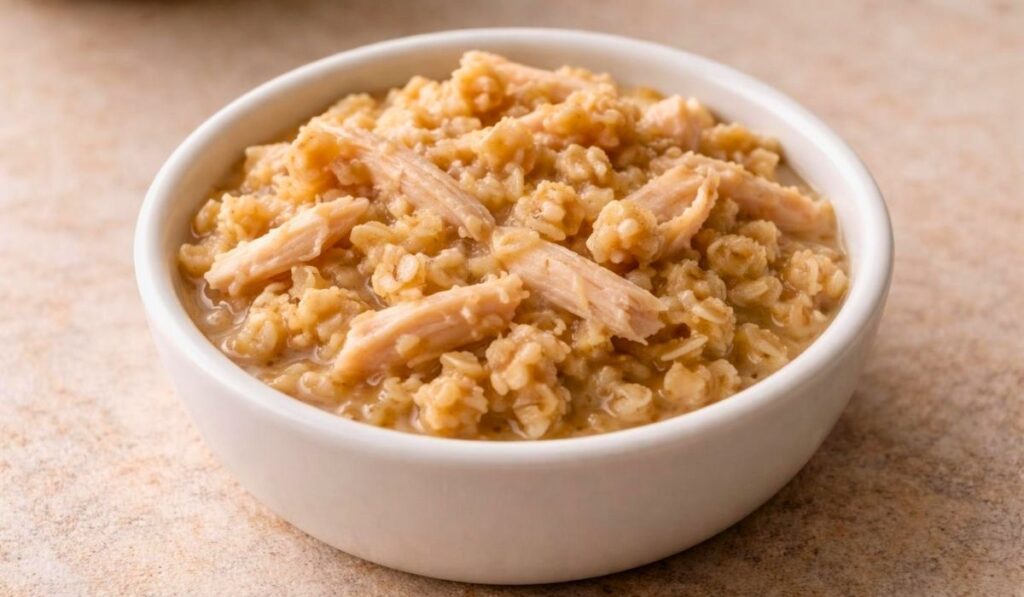 Chicken & Oat Cat Food Recipe