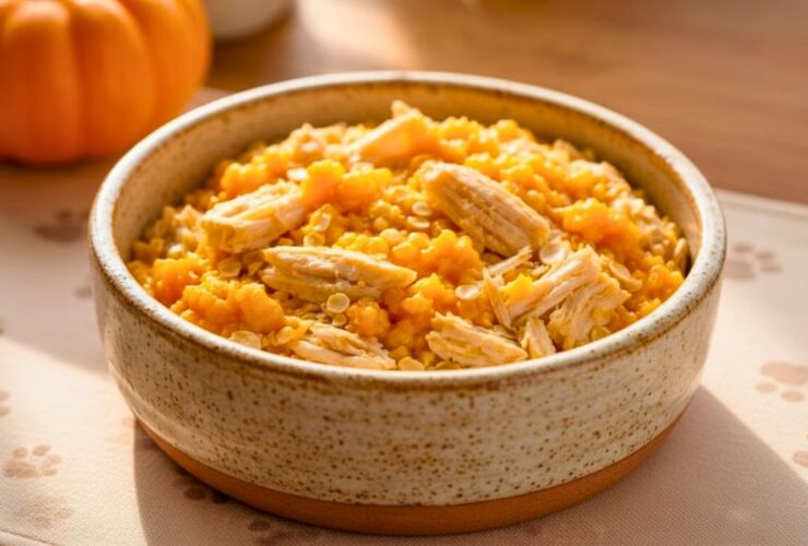 Chicken Pumpkin and Oats Farmer’s Dog Food Recipe