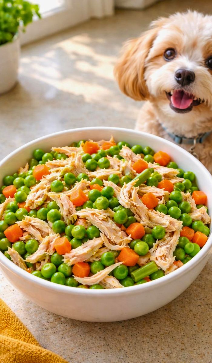 Chicken and Vegetable Farmer’s Dog Food Recipe