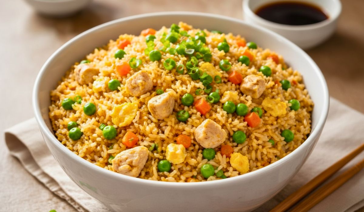 Chinese Chicken Fried Rice Recipe